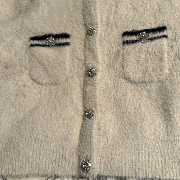 J.Crew Sweater lady jacket in brushed yarn BS987 - Picture 4 of 12